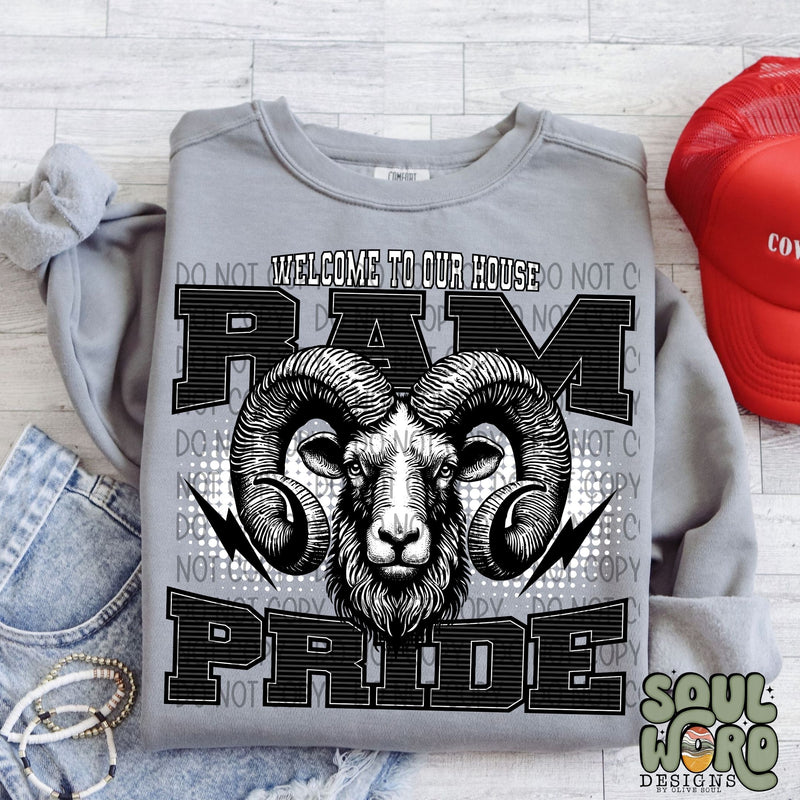 Welcome To Our House Ram Pride - DIGITAL DOWNLOAD