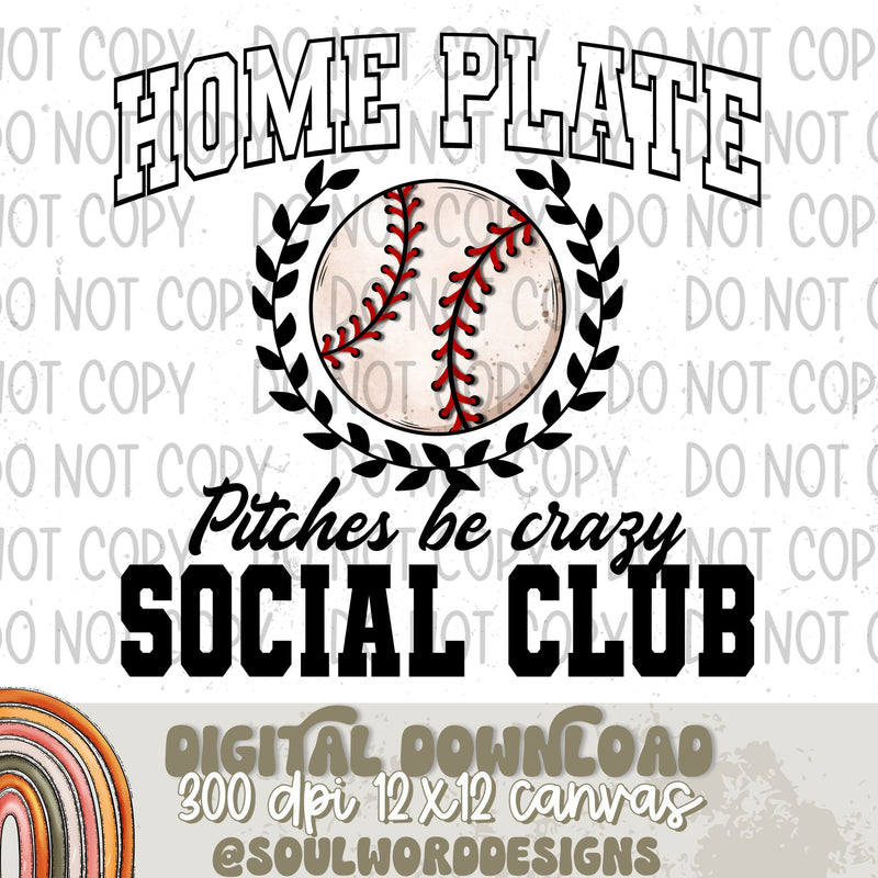 Home Plate Social Club - DIGITAL DOWNLOAD