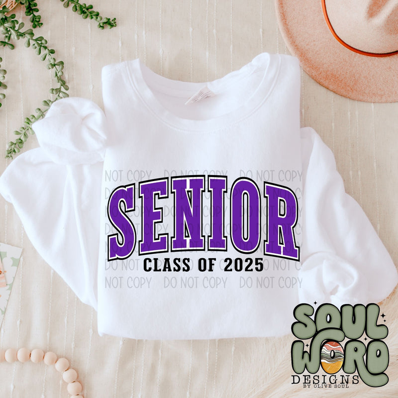 Senior Varsity Class of 2025 Color Way 3 - DIGITAL DOWNLOAD