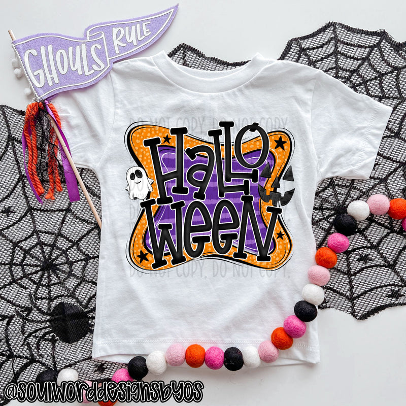 Halloween Doodle - DIGITAL DOWNLOAD