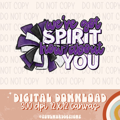 We've Got Spirit How About You - DIGITAL DOWNLOAD