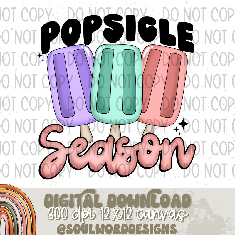 Popsicle Season - DIGITAL DOWNLOAD
