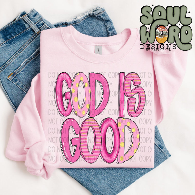 God Is Good Doodle - DIGITAL DOWNLOAD