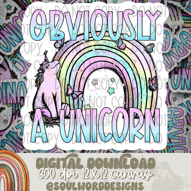 Obviously A Unicorn - DIGITAL DOWNLOAD