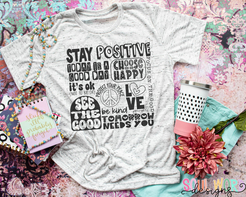 Stay Positive - DIGITAL DOWNLOAD