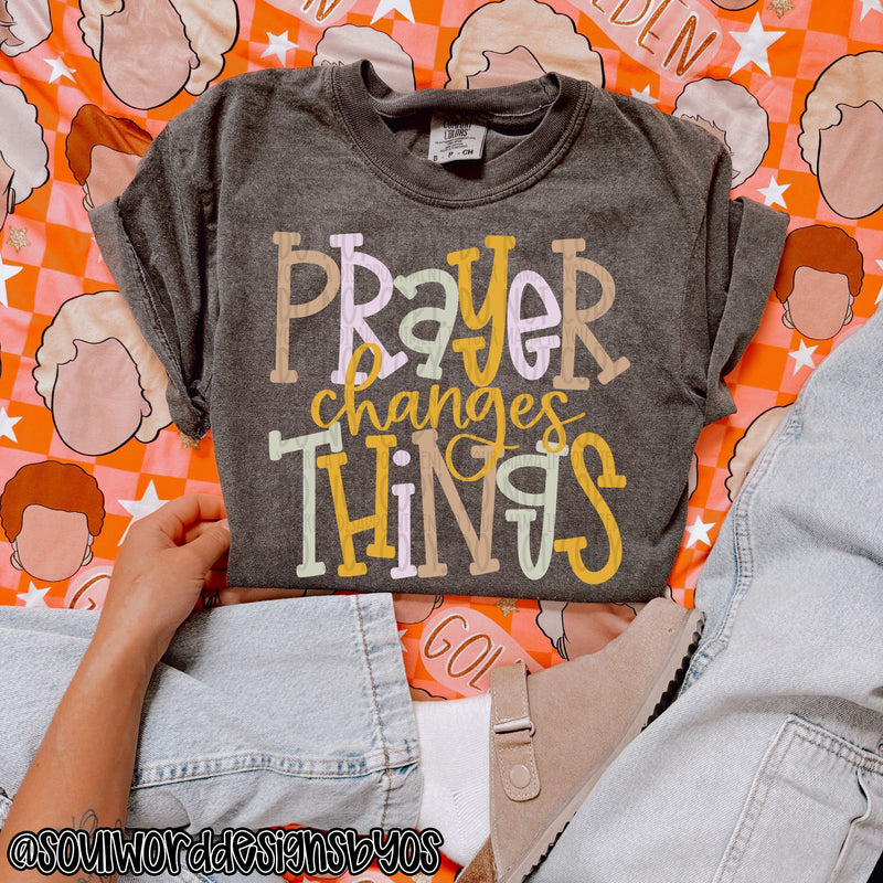 Prayer Changes Things Doodle - DIGITAL DOWNLOAD