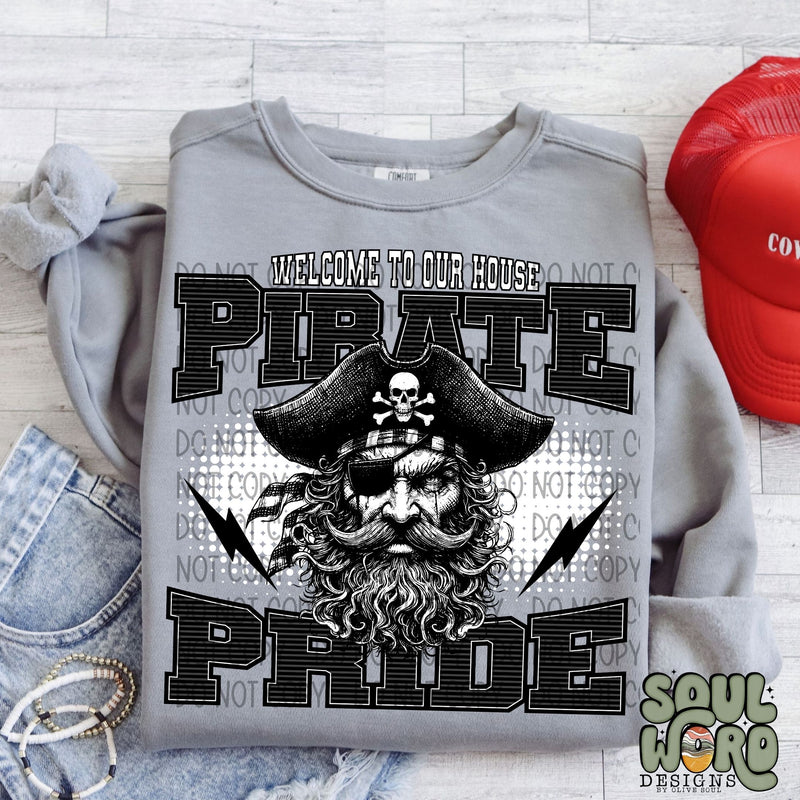 Welcome To Our House Pirate Pride - DIGITAL DOWNLOAD
