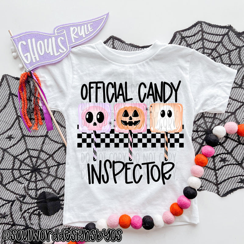 Official Candy Inspector Doodle - DIGITAL DOWNLOAD