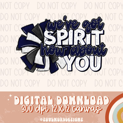 We've Got Spirit How About You - DIGITAL DOWNLOAD