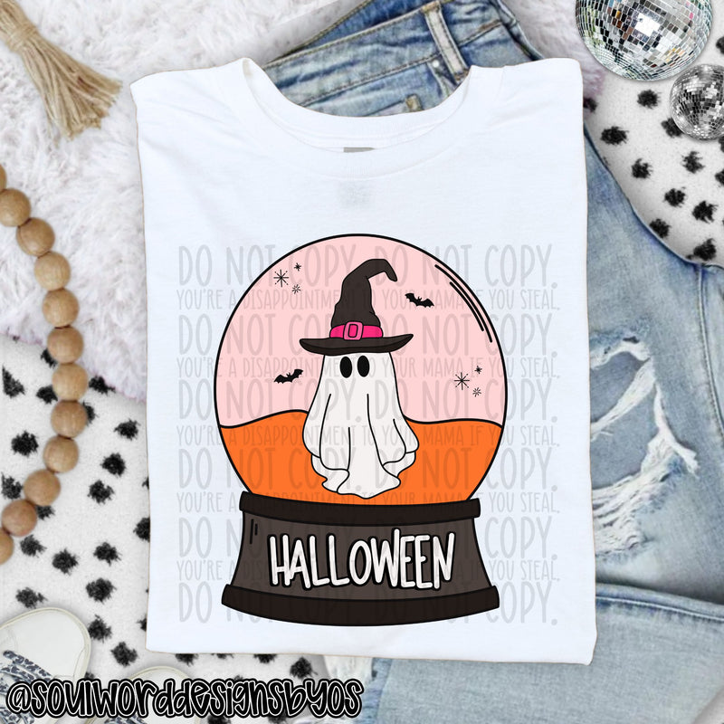 Halloween Globe Doodle - DIGITAL DOWNLOAD