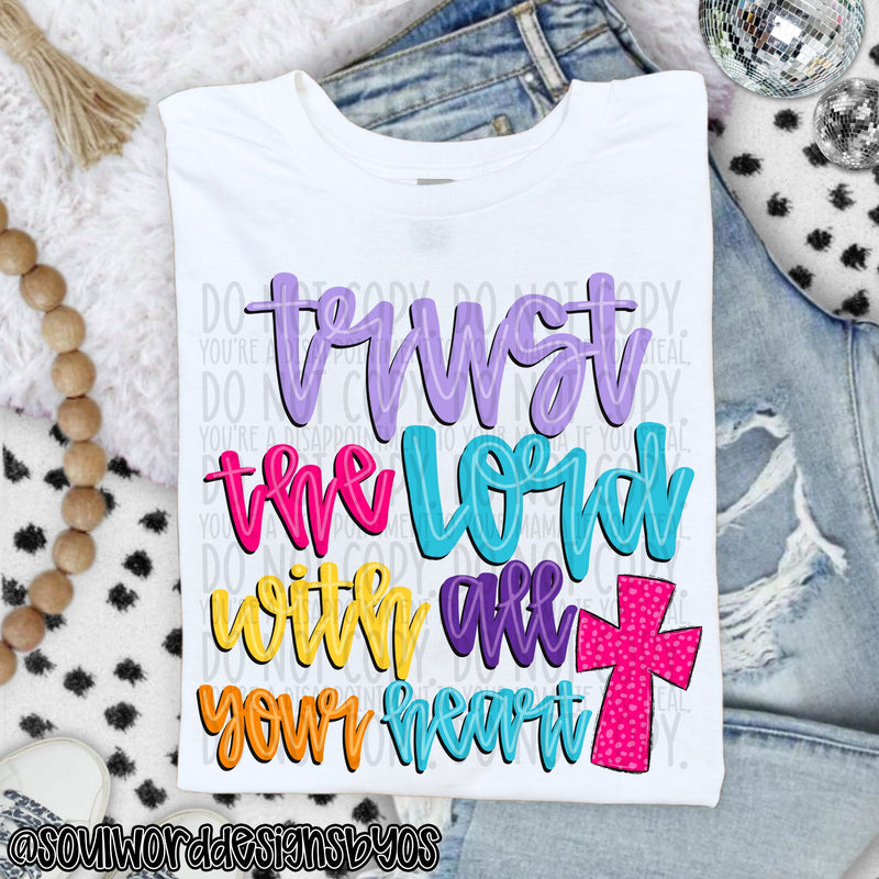 Trust In The Lord Doodle - DIGITAL DOWNLOAD