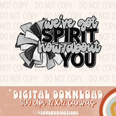 We've Got Spirit How About You - DIGITAL DOWNLOAD