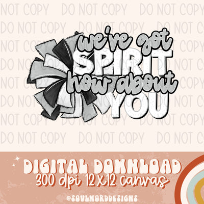 We've Got Spirit How About You - DIGITAL DOWNLOAD