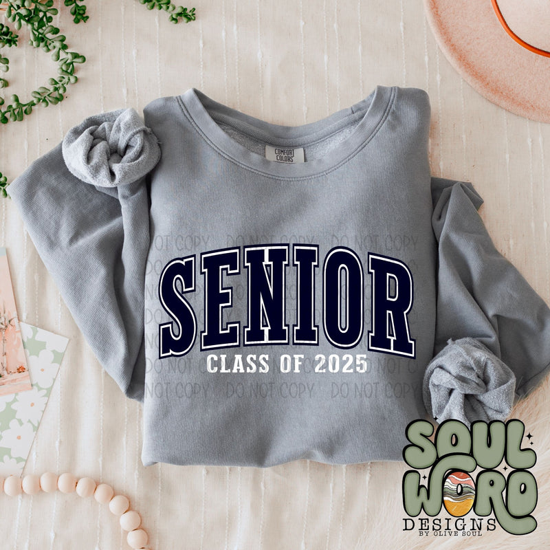 Senior Varsity Class of 2025 Color Way 1 - DIGITAL DOWNLOAD