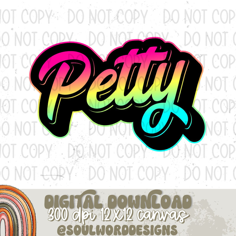 Petty Neon - DIGITAL DOWNLOAD