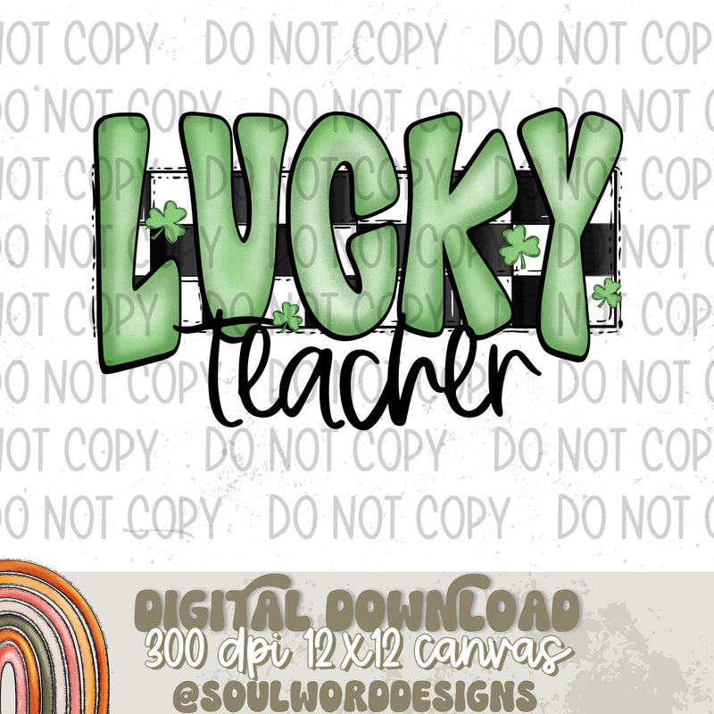 Lucky Teacher - DIGITAL DOWNLOAD