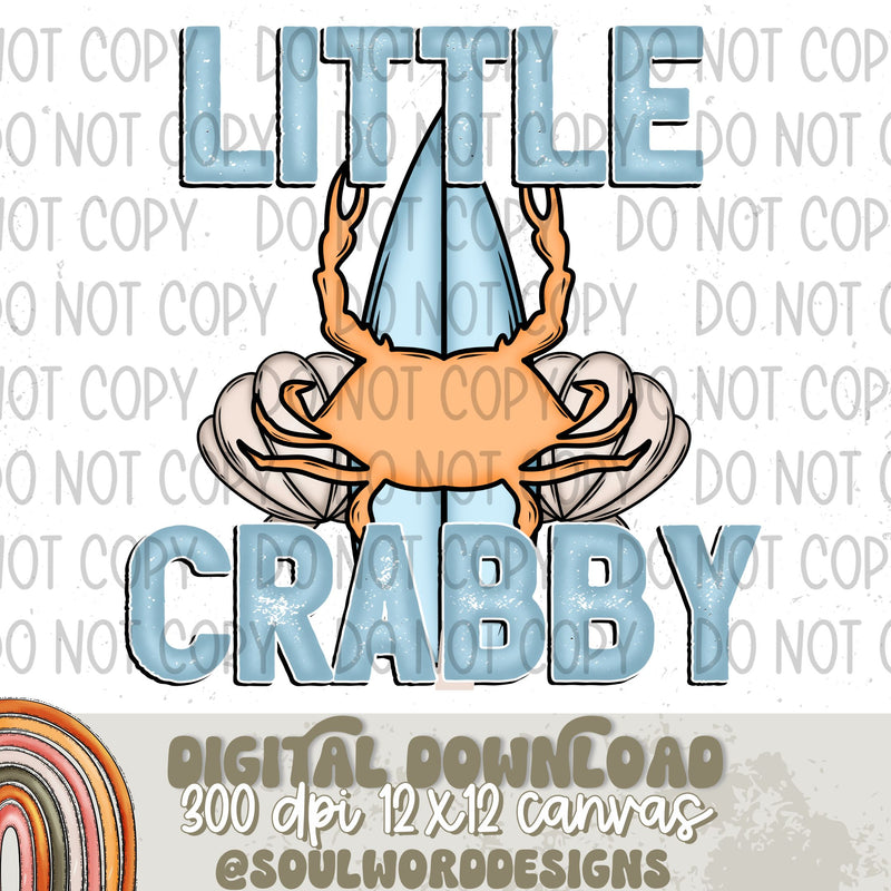 Little Crabby Orange - DIGITAL DOWNLOAD