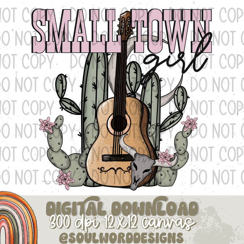 Small Town Girl - DIGITAL DOWNLOAD