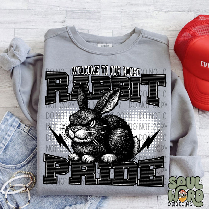 Welcome To Our House Rabbit Pride - DIGITAL DOWNLOAD