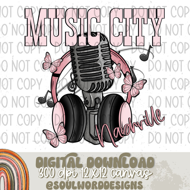 Music City Nashville - DIGITAL DOWNLOAD