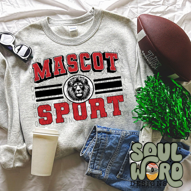 Sport Stripe Mascot BUNDLES - DIGITAL DOWNLOAD