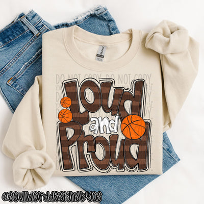 Loud & Proud Doodle Basketball - DIGITAL DOWNLOAD