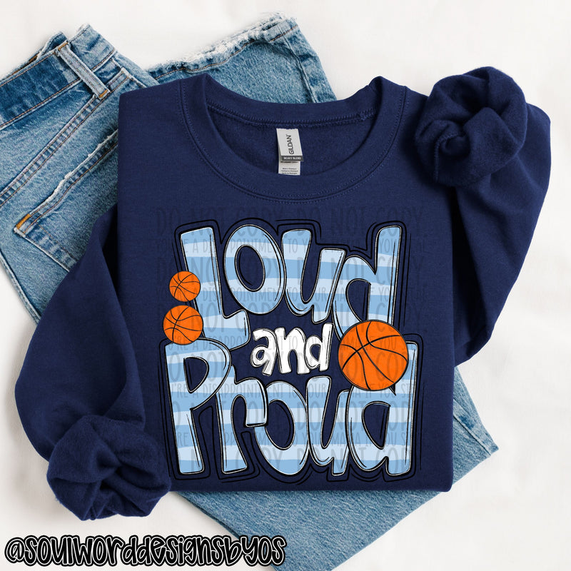 Loud & Proud Doodle Basketball - DIGITAL DOWNLOAD