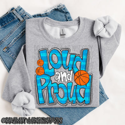 Loud & Proud Doodle Basketball - DIGITAL DOWNLOAD