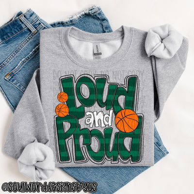 Loud & Proud Doodle Basketball - DIGITAL DOWNLOAD