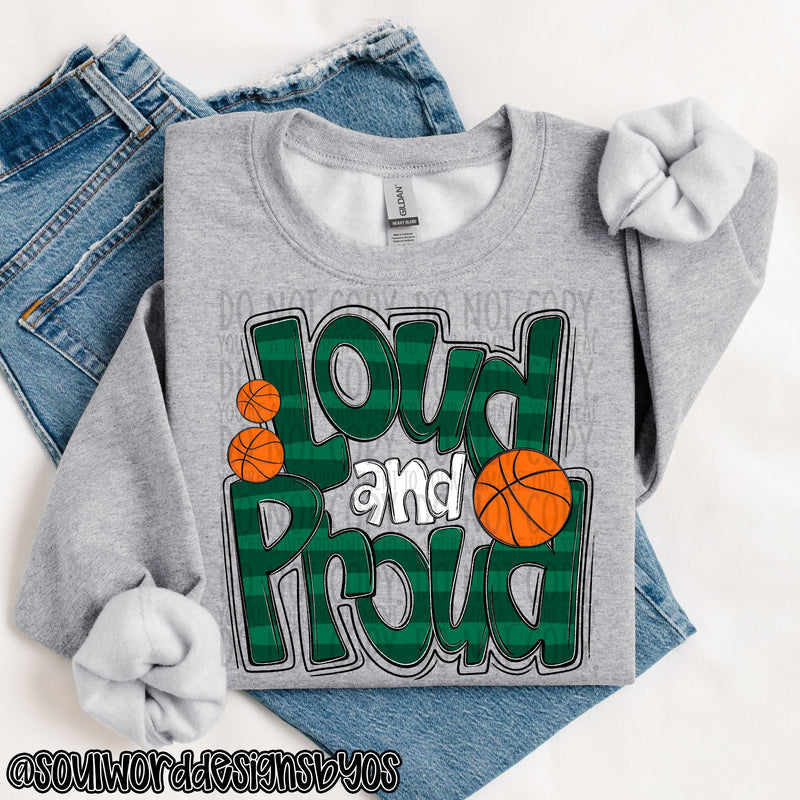 Loud & Proud Doodle Basketball - DIGITAL DOWNLOAD