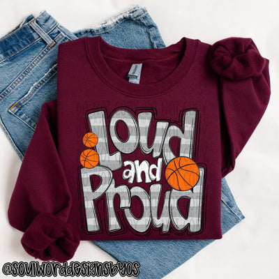Loud & Proud Doodle Basketball - DIGITAL DOWNLOAD