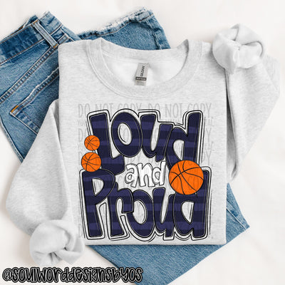 Loud & Proud Doodle Basketball - DIGITAL DOWNLOAD