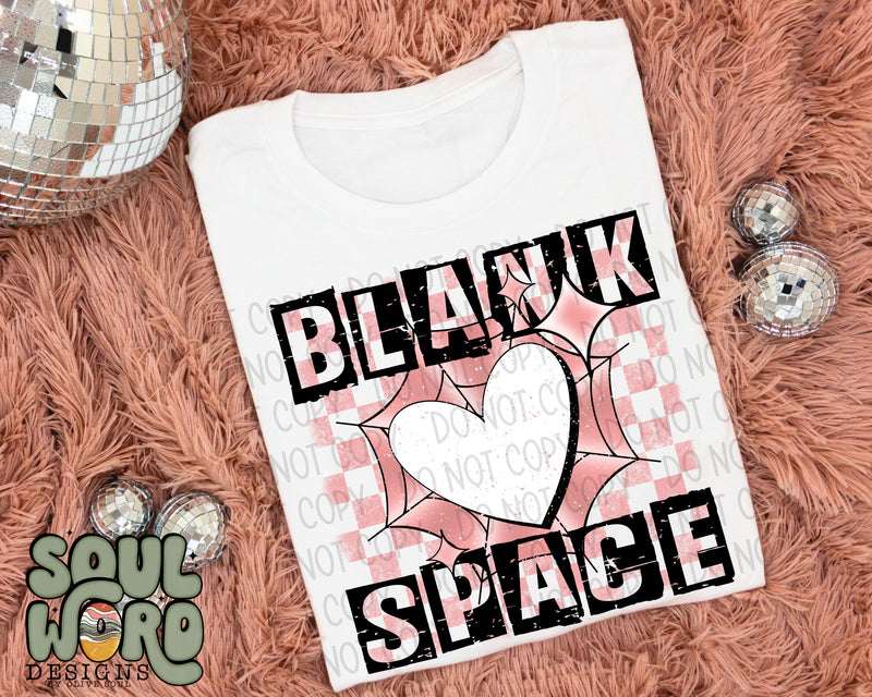 Blank Space Heart - DIGITAL DOWNLOAD