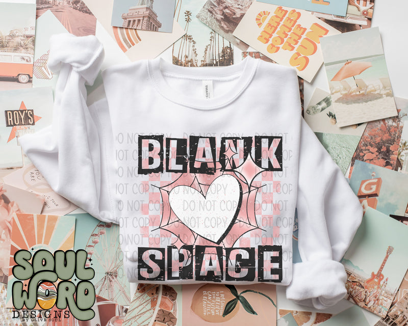 Blank Space Heart - DIGITAL DOWNLOAD