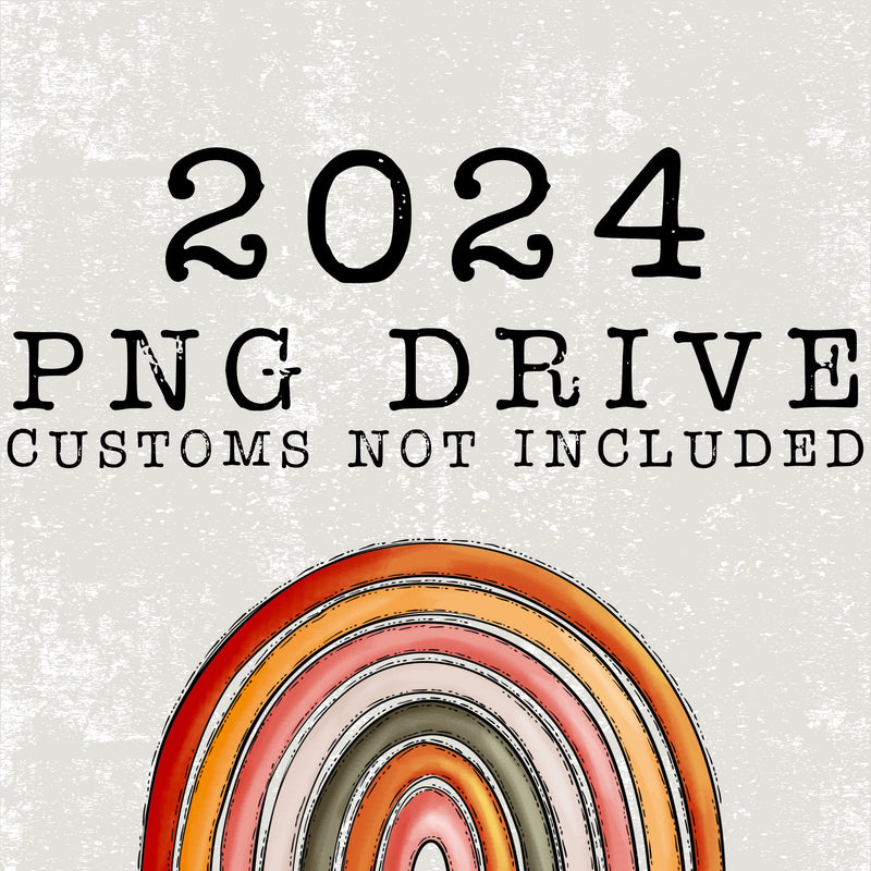 2024 Yearly PNG Design Drive - DIGITAL DOWNLOAD
