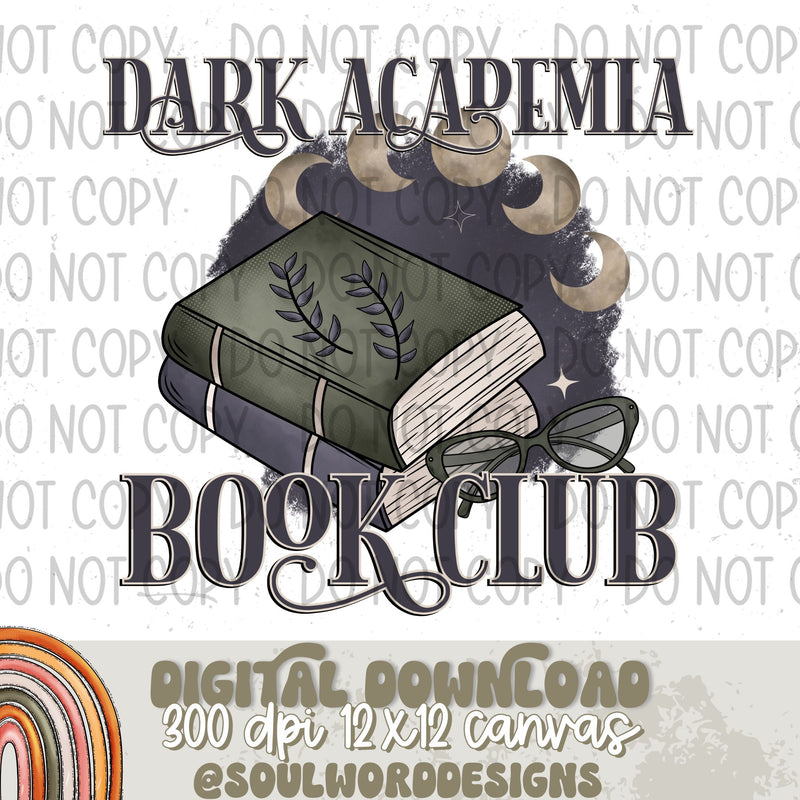 Dark Academia Book Club - DIGITAL DOWNLOAD