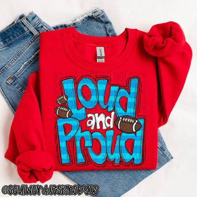 Loud & Proud Doodle Football - DIGITAL DOWNLOAD