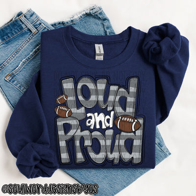 Loud & Proud Doodle Football - DIGITAL DOWNLOAD