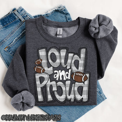 Loud & Proud Doodle Football - DIGITAL DOWNLOAD