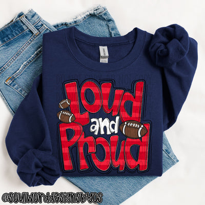 Loud & Proud Doodle Football - DIGITAL DOWNLOAD