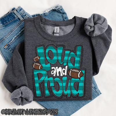 Loud & Proud Doodle Football - DIGITAL DOWNLOAD