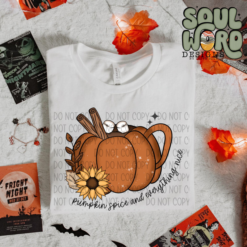 Pumpkin Spice And Everything Nice - DIGITAL DOWNLOAD