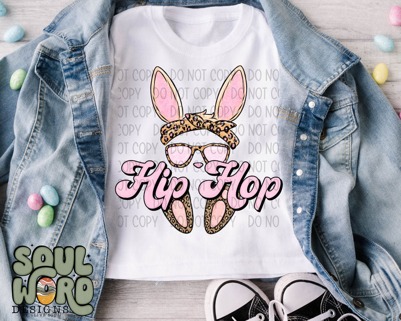 Hip Hop Pink Bunny Glasses - DIGITAL DOWNLOAD