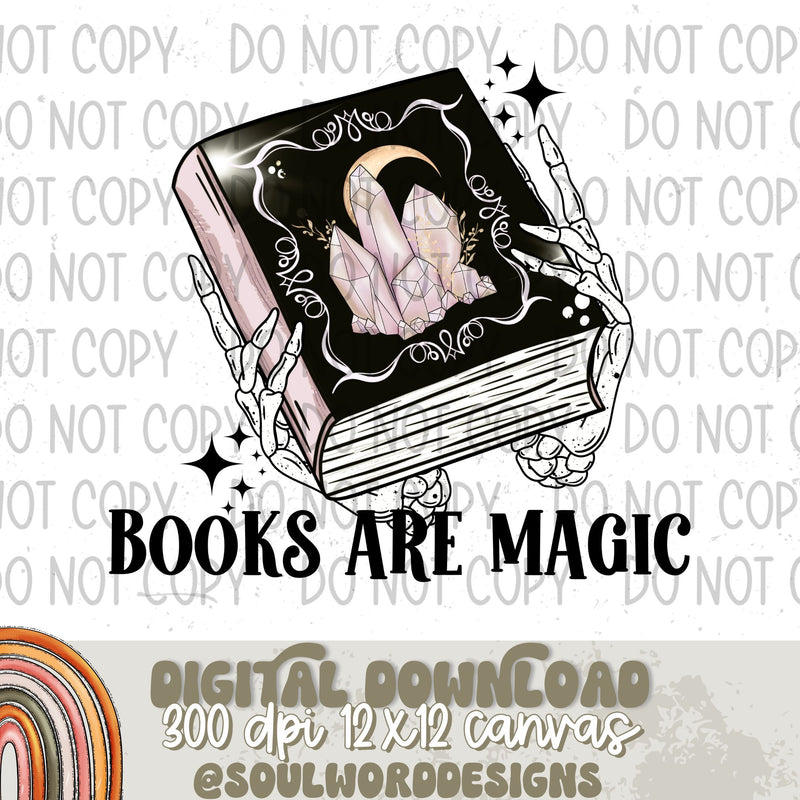 Books Are Magic - DIGITAL DOWNLOAD