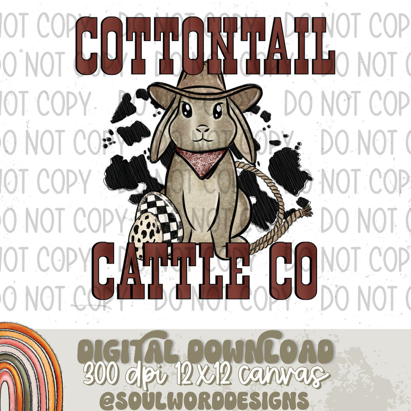 Cottontail Cattle Co - DIGITAL DOWNLOAD