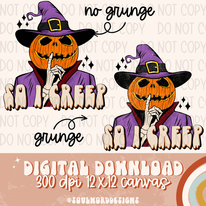 Creep Pumpkin - DIGITAL DOWNLOAD