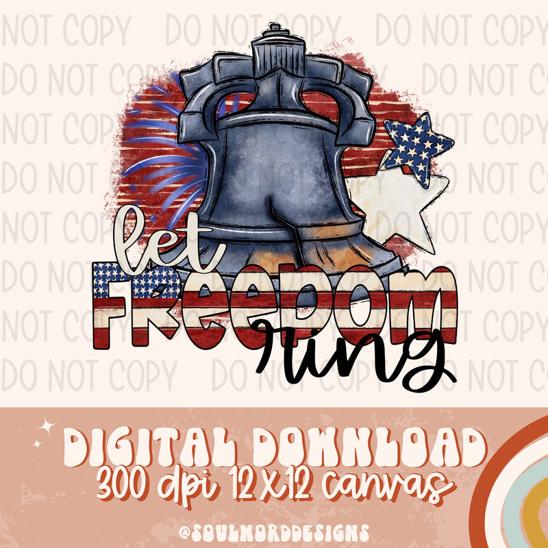 Let Freedom Ring Bell - DIGITAL DOWNLOAD