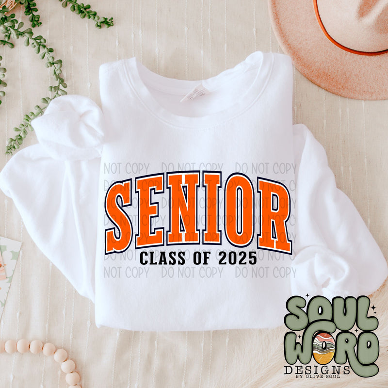 Senior Varsity Class of 2025 Color Way 3 - DIGITAL DOWNLOAD