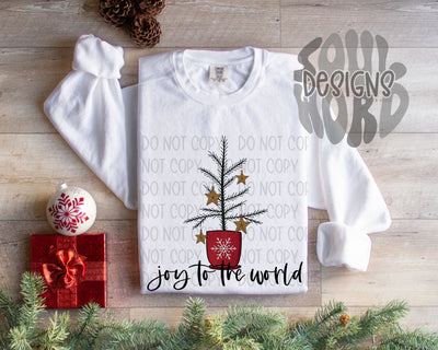 Joy To The World Tree  - DIGITAL DOWNLOAD