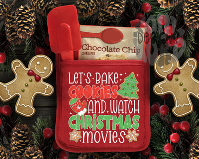 Let's Bake Cookies And Watch Christmas Movies - DIGITAL DOWNLOAD